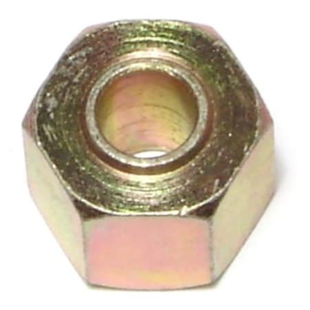 Midwest Fastener Hex Nut, 1/4"-20 Thrd Sz, Steel, 5 PK 69314